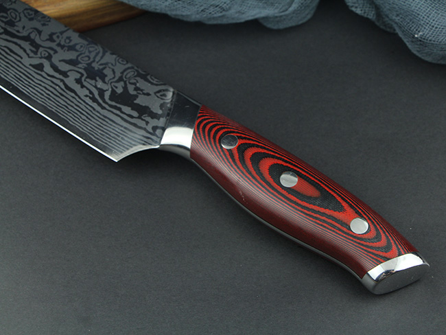 stainless steel kitchen knife