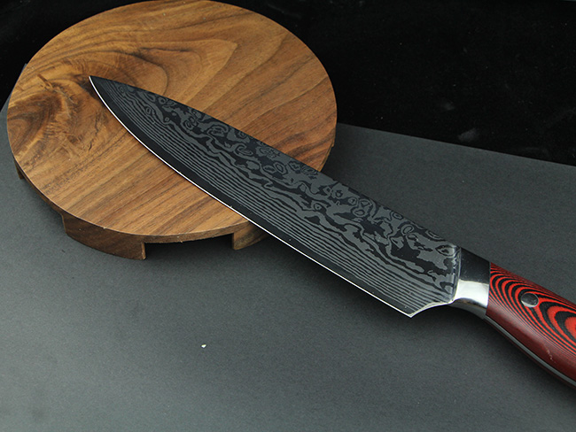 stainless steel kitchen knife