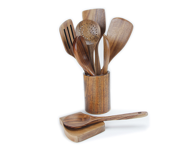 WB0205 Wooden Kitchen Utensil Set