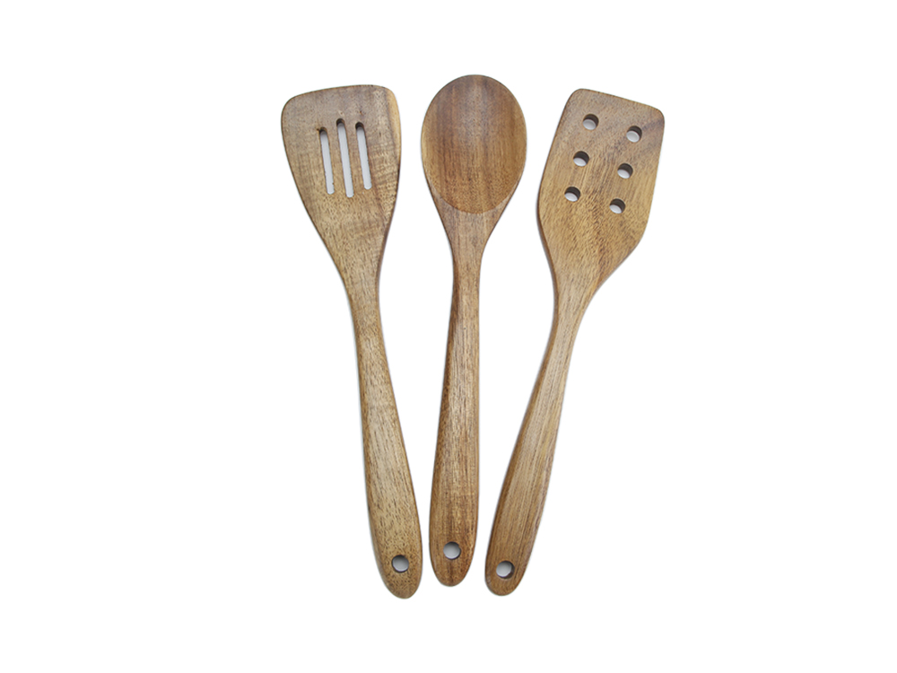 WB0212 Natural Premium Acacia Wooden Spoons