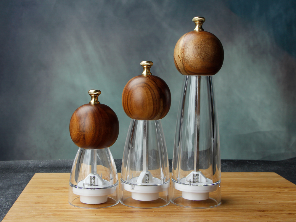 Acrylic Salt and Pepper Grinder Set