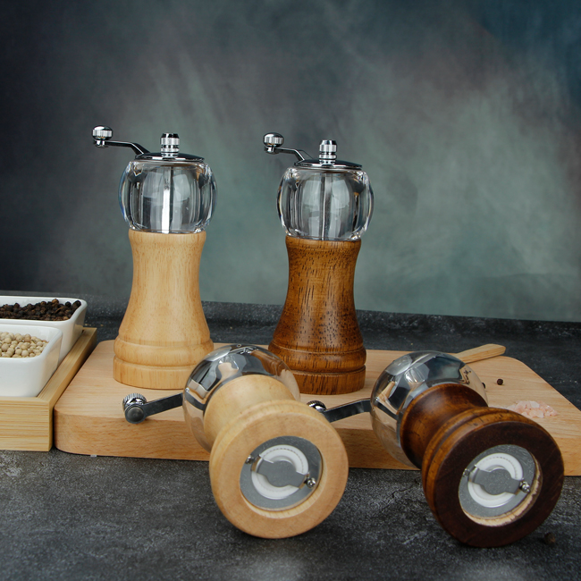 custom wood acrylic spice grinder manufacturer