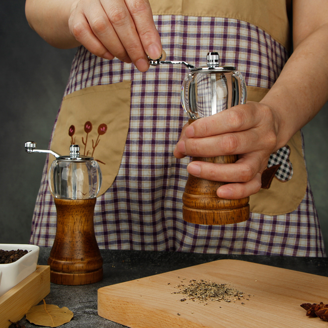 custom wood acrylic spice grinder manufacturer