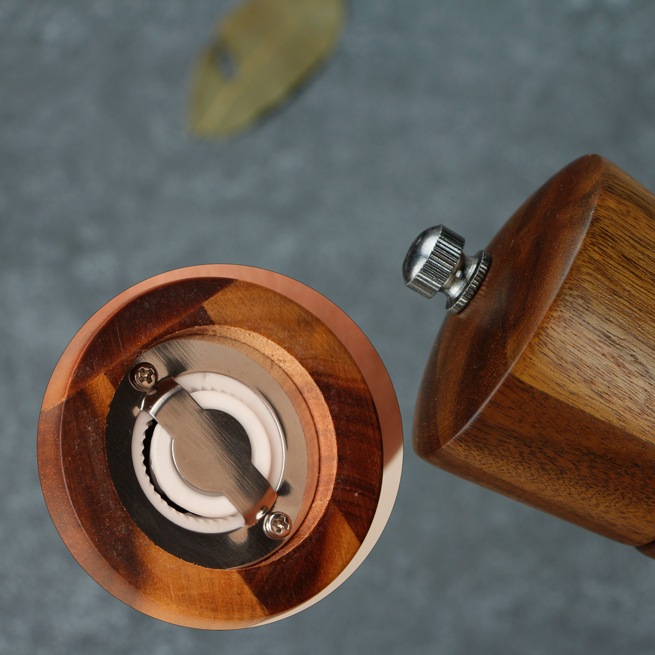 wooden salt and pepper mills manufacturer